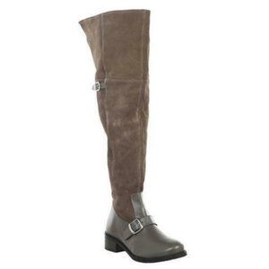 Matisse Lola Over The Knee Boots Taupe size 11